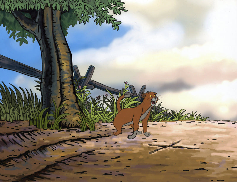 The Aristocats Original Production Cel: Thomas O'Malley