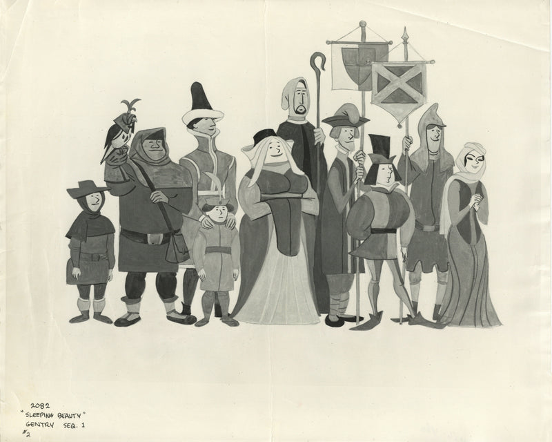 Sleeping Beauty Original Stat Model Sheet: Gentry