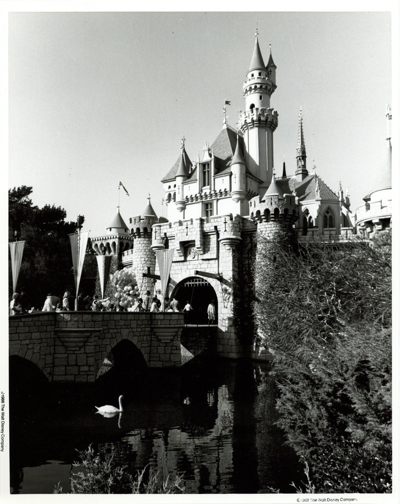 Disney Publicity Photo (1988): Sleeping Beauty Castle