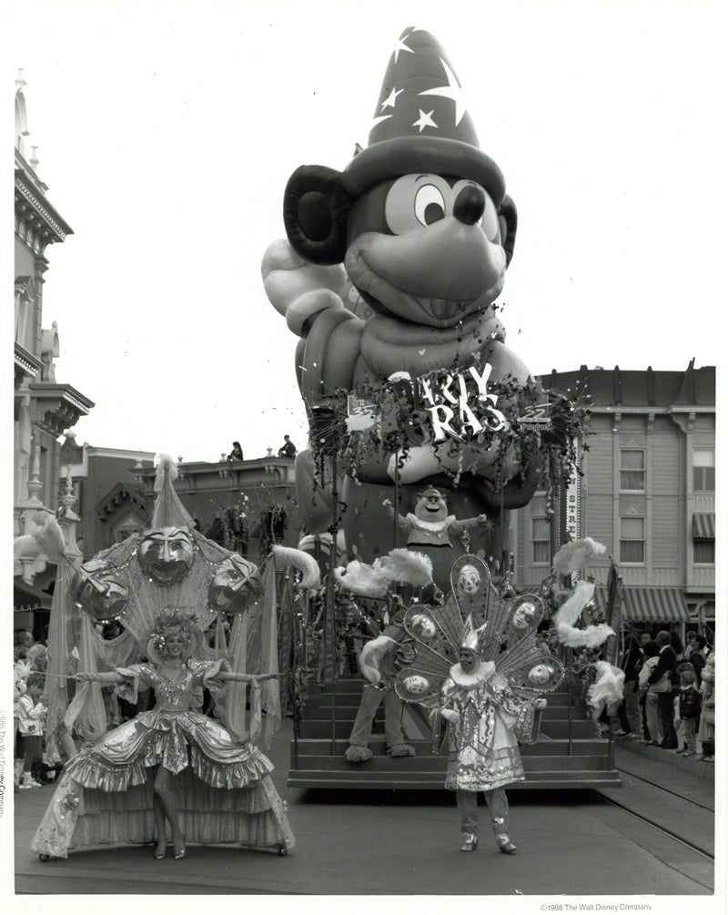 Disney Publicity Photo (1990): Party Gras Parade