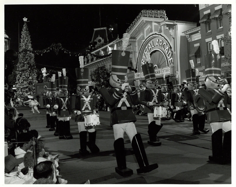 Disney Publicity Photo (1990): Disneyland Christmas Parade