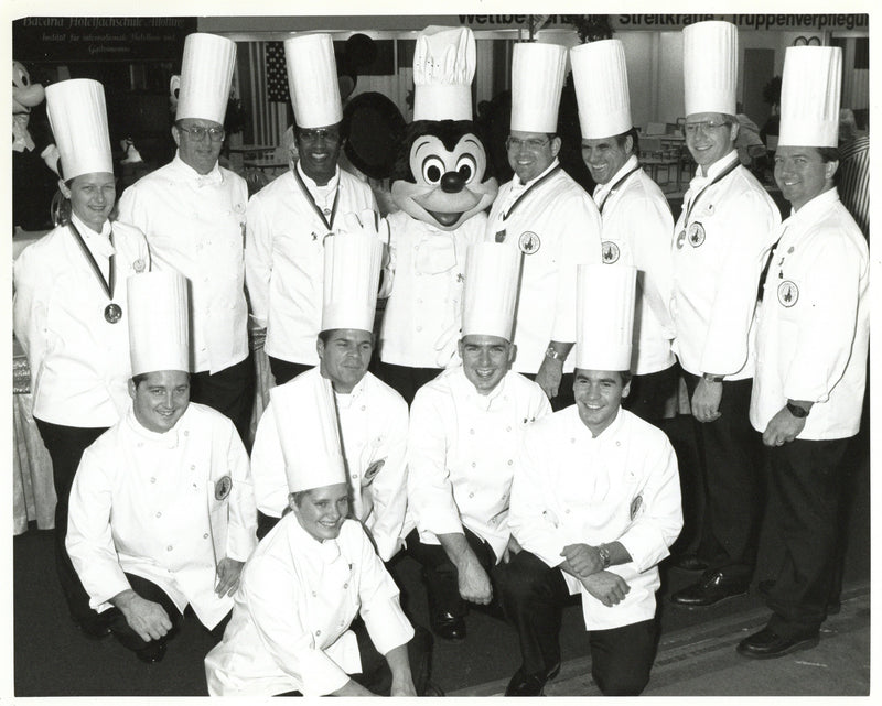 Disney Publicity Photo (1988): Disney World Culinary Team