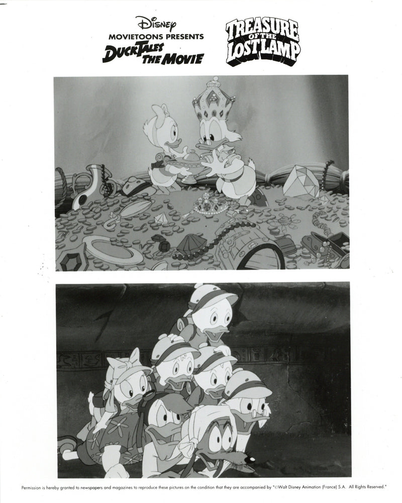 Disney Publicity Photo (1990): DuckTales The Movie