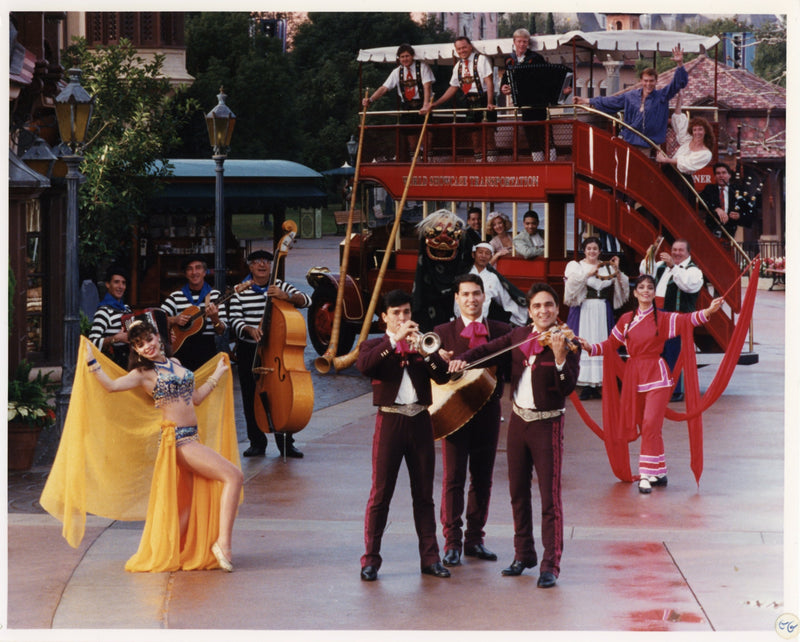 Disney Publicity Photo (1991): Epcot's World Showcase