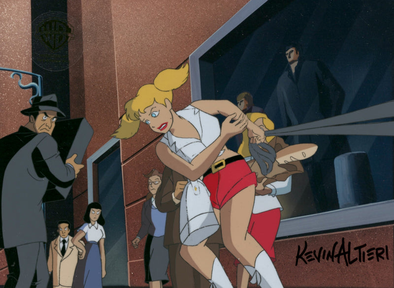 Batman The Animated Series Original Production Cel Signed By Kevin Altieri: Harley
