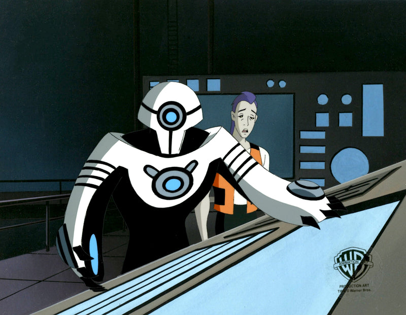 Batman Beyond Original Production Cel with Matching Drawings: Shriek, Ollie