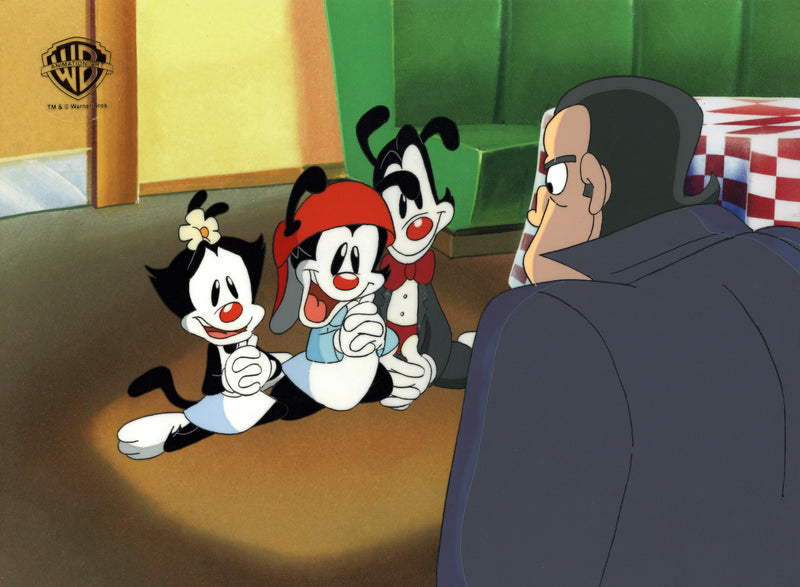 Animaniacs Original Production Cel: Yakko, Wakko, Dot