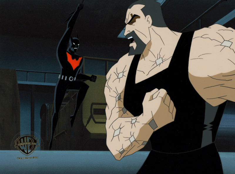 Batman Beyond Original Production Cel with Matching Drawings: Batman, Jackson Chappell