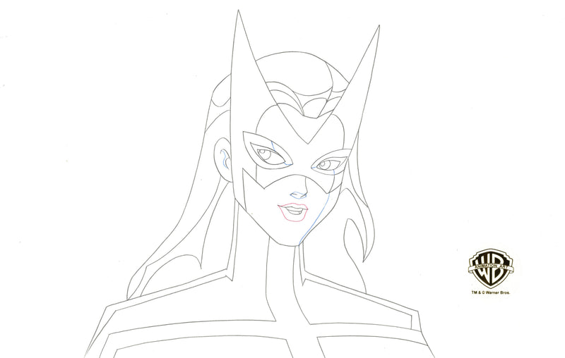 Justice League Unlimited Original Production Drawing: Huntress