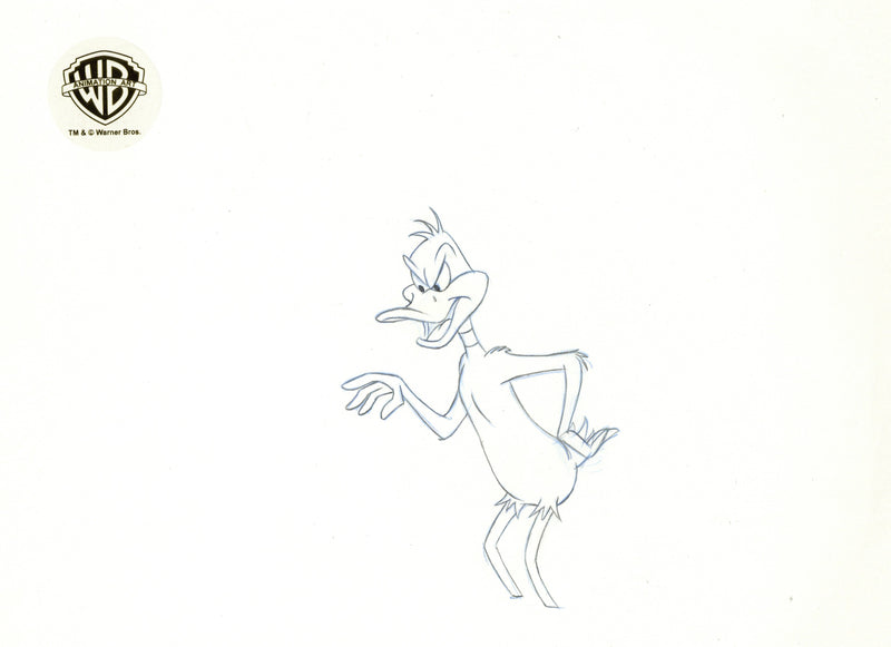 Looney Tunes Original Production Drawing: Daffy Duck