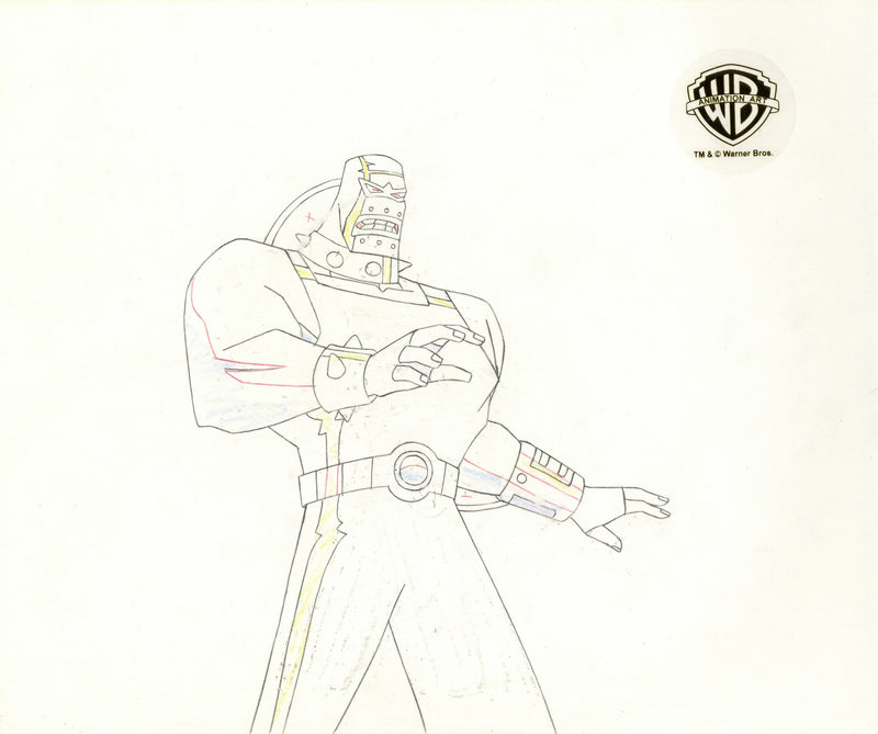 The New Batman Adventures Original Production Drawing: Bane