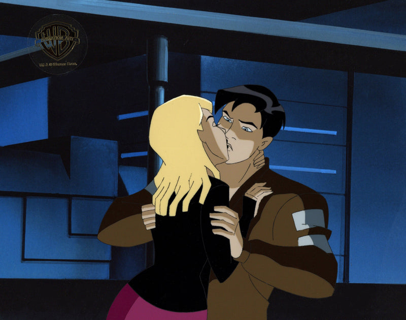 Batman Beyond Original Production Cel with Matching Drawing: Terry, Melanie