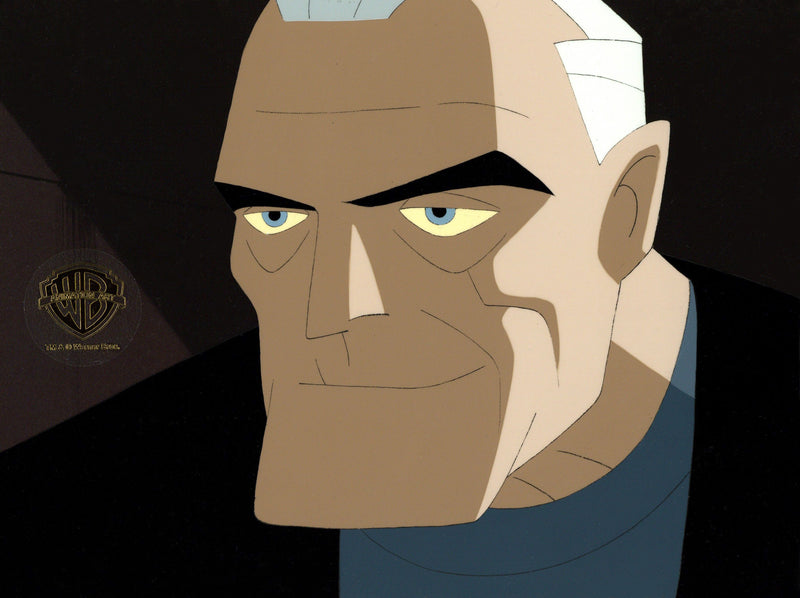 Batman Beyond Original Production Cel with Matching Drawing: Bruce Wayne