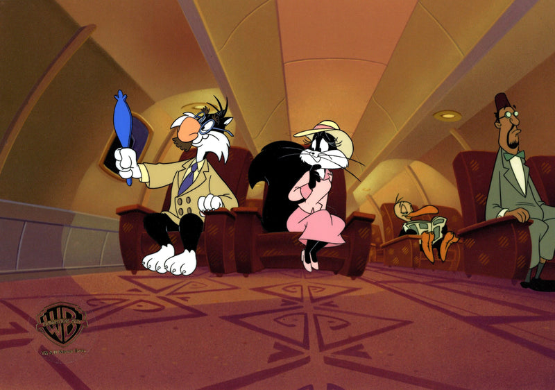 Carrotblanca Original Production Cel: Sylvester, Penelope