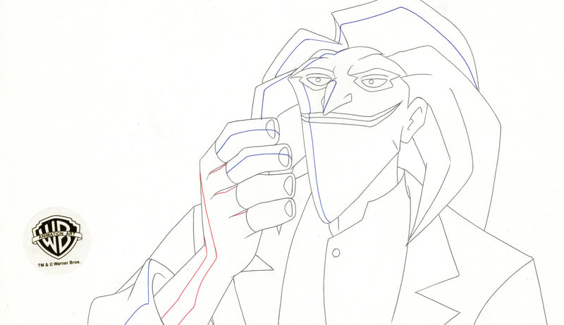 The Batman Original Production Drawing: The Joker