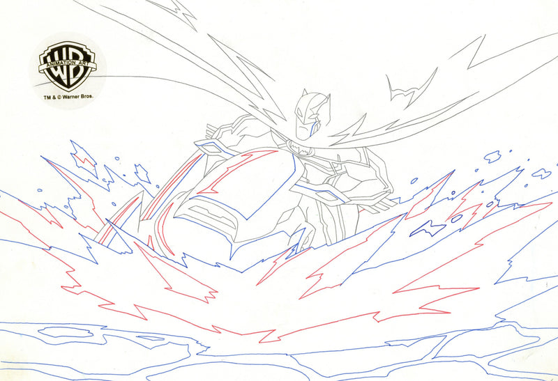 The Batman Original Production Drawing: Batman