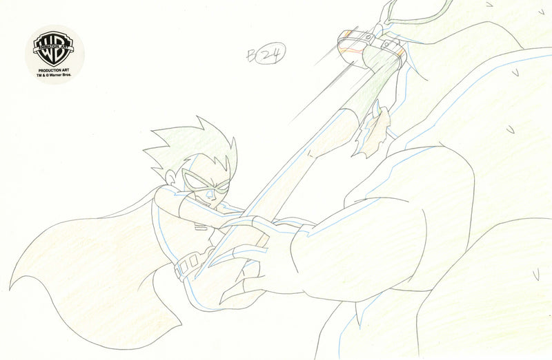 Teen Titans Original Production Drawing: Robin