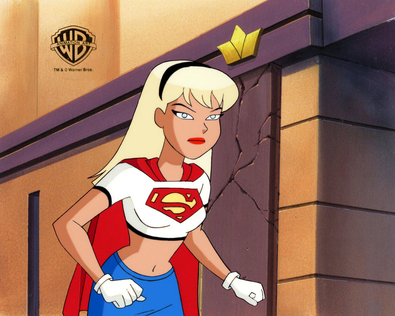 Superman The Animated Series Original Production Cel: Supergirl