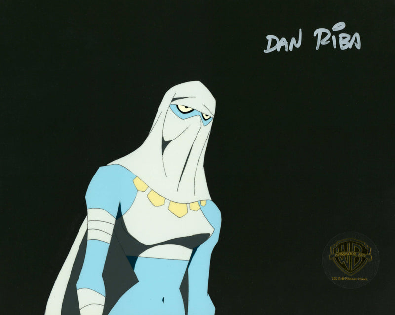 Batman Beyond Original Production Cel Signed by Dan Riba: Curare
