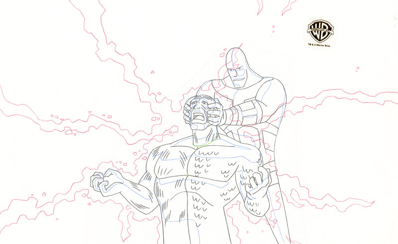 Justice League Unlimited Original Production Drawing (Oversize): Parasite, Metamorpho