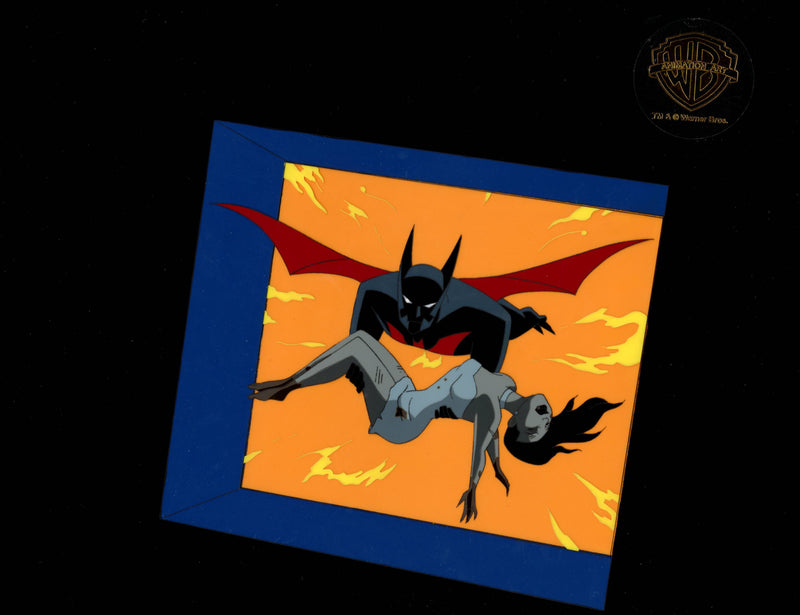 Batman Beyond Original Production Cel with Matching Drawings: Batman, Dana Tan