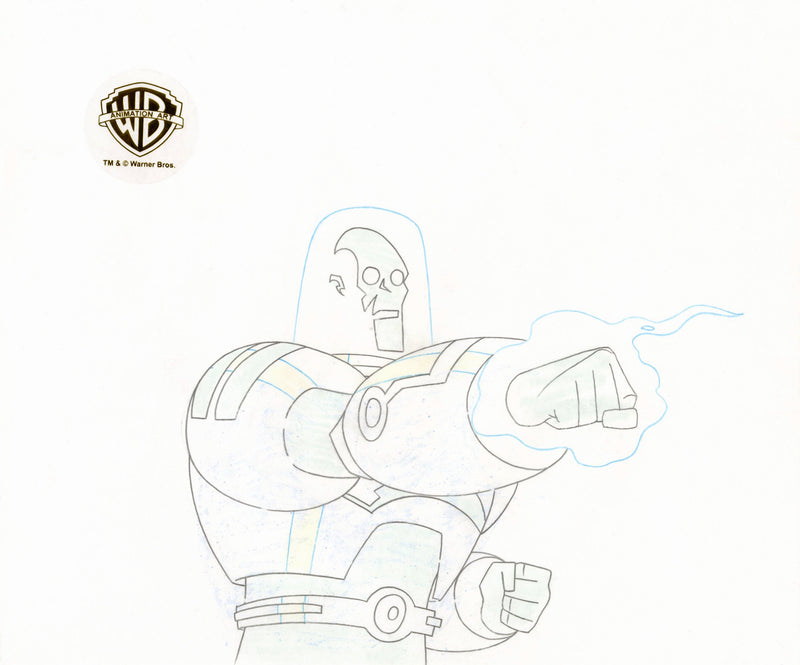Batman Beyond Original Production Drawing: Mr. Freeze