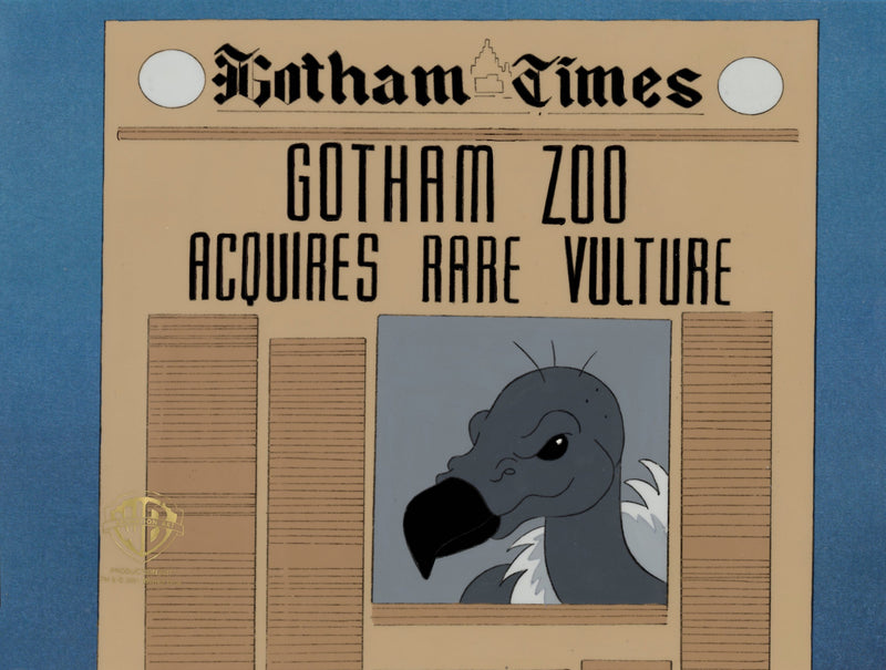 Batman The Animated Series Original Production Cel: Scrap