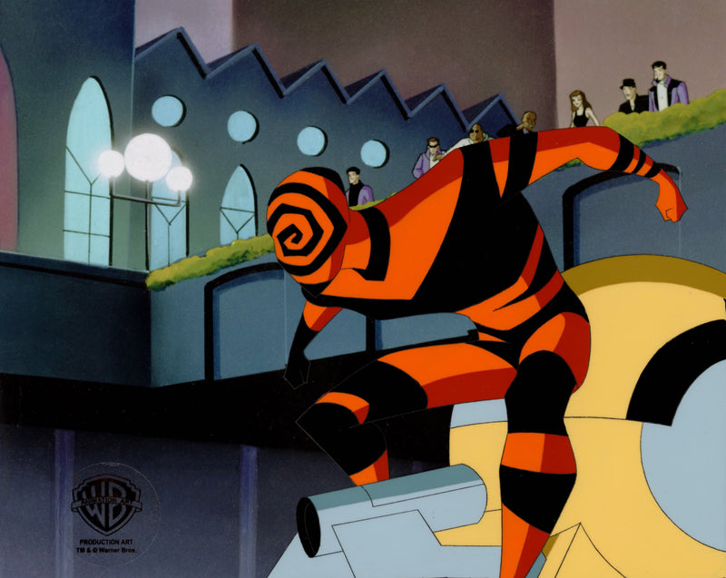 Batman Beyond Original Production Cel with Matching Drawing: Spellbinder
