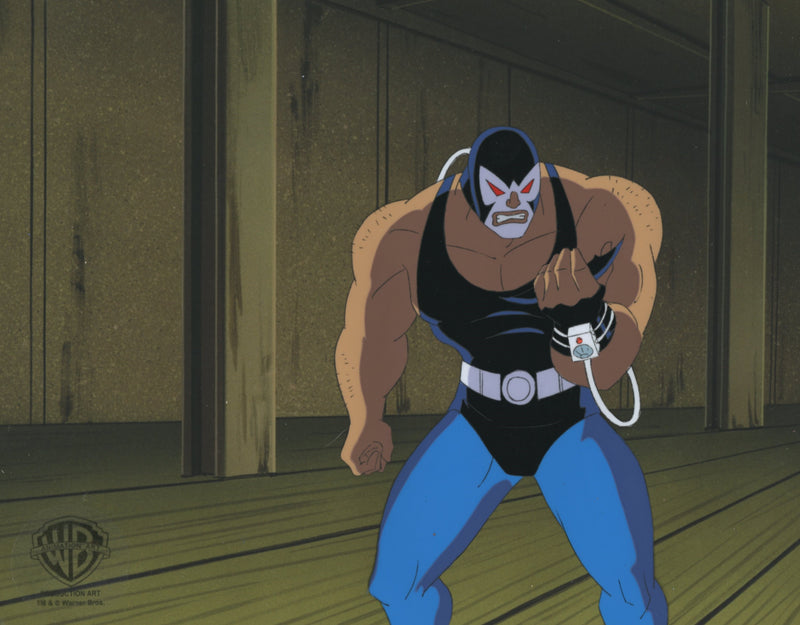 Batman The Animated Series Original Production Cel: Bane (Framed)