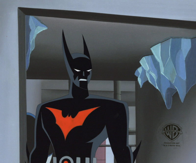 Batman Beyond Original Production Cel with Matching Drawing: Batman - Choice Fine Art