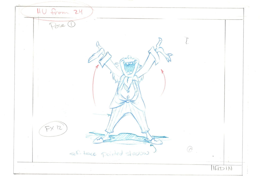 Beetlejuice The Animated Series Original Production Drawing: Beetlejuice - Choice Fine Art