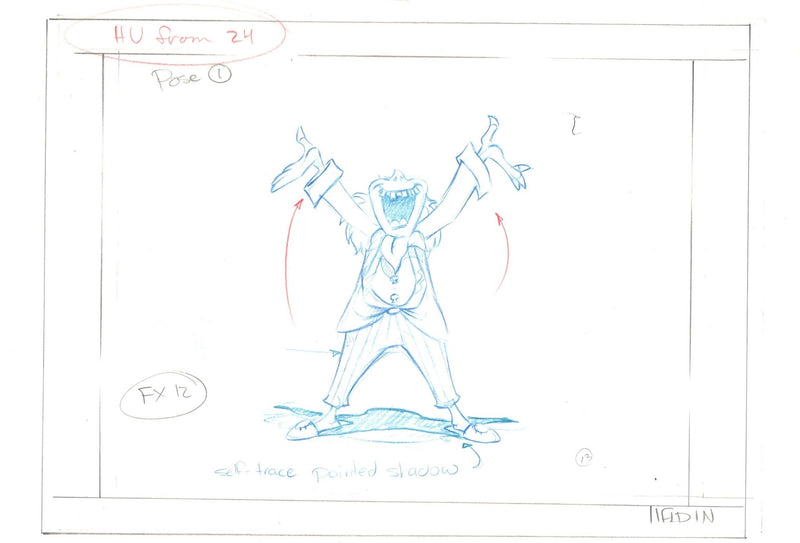 Beetlejuice The Animated Series Original Production Drawing: Beetlejuice - Choice Fine Art