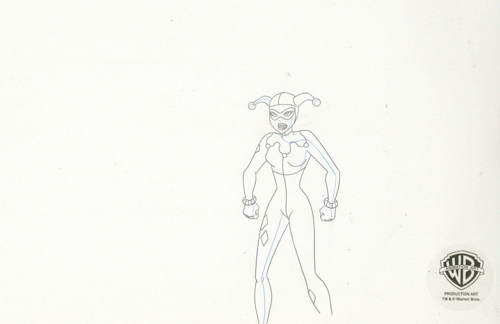 Justice League Original Production Drawing: Harley Quinn - Choice Fine Art