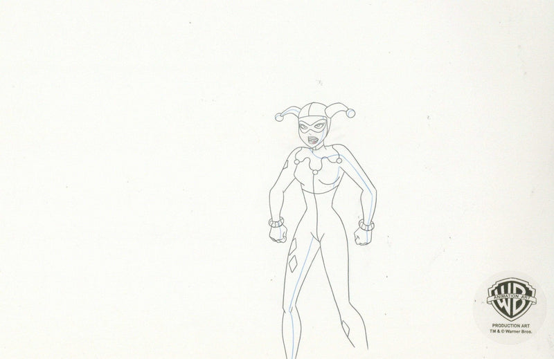 Justice League Original Production Drawing: Harley Quinn - Choice Fine Art