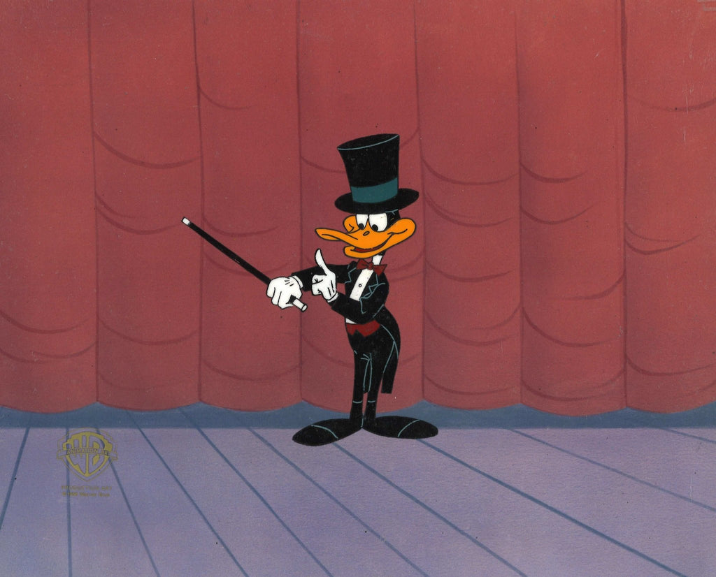 Looney Tunes Original Production Cel: Daffy Tuxedo - Choice Fine Art